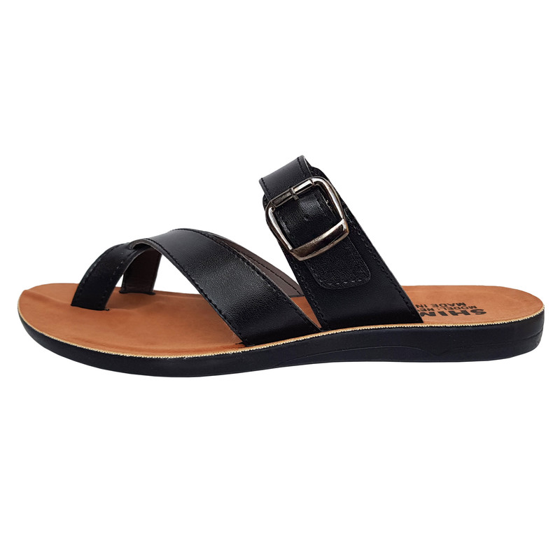 صندل مردانه شیما مدل Nevada کد 35 رنگ مشکی